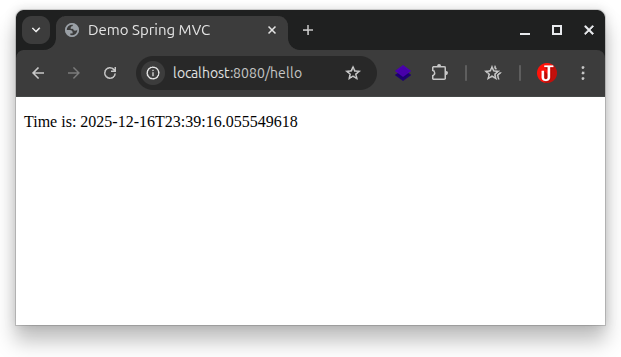 Spring Boot MVC